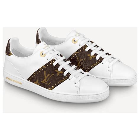 louis vuitton front row sneakers white